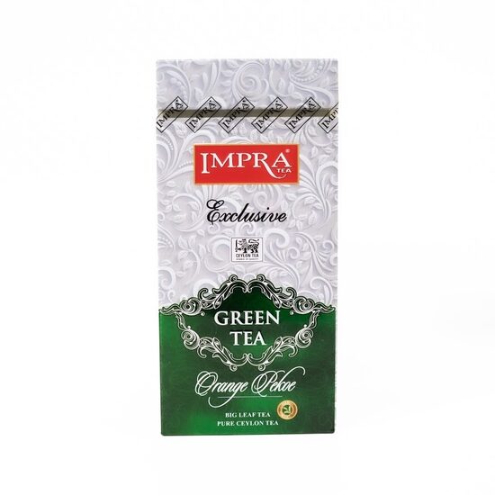 Impra Tea Exclusive Green Tea Orange Pekoe – zaļā beramā tēja