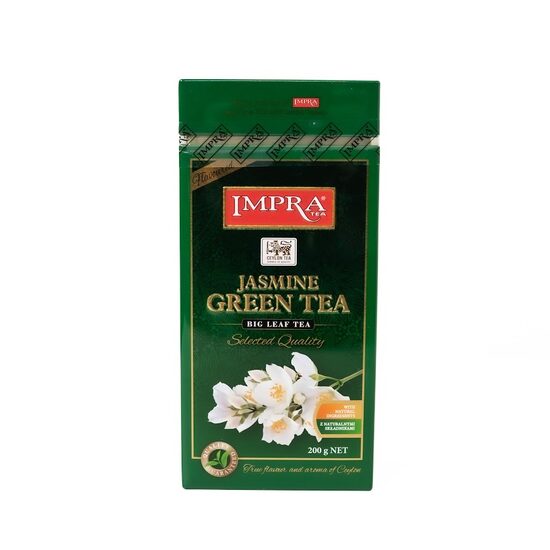 Impra Tea Jasmine Green Tea – zaļā beramā tēja ar jasmīnu