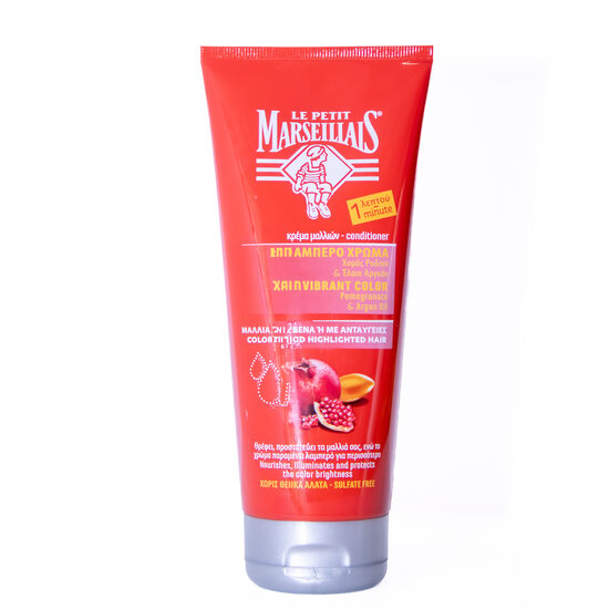 Le Petit Marseiliais balzāms krāsotiem matiem Vibrant Color 200ml