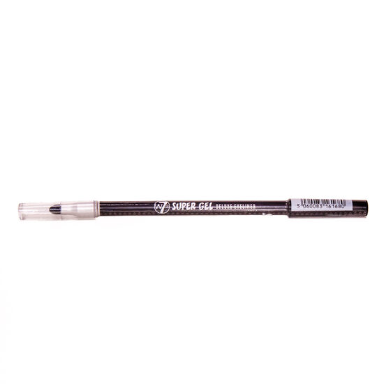 W7 acu zīmulis Super Gel Black
