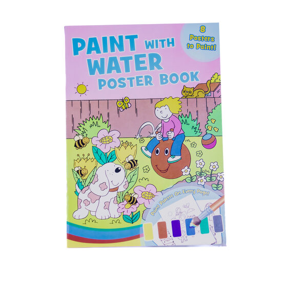 Paint with Water Poster Book