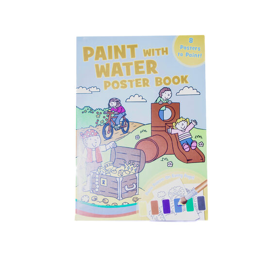 Paint with Water Poster Book