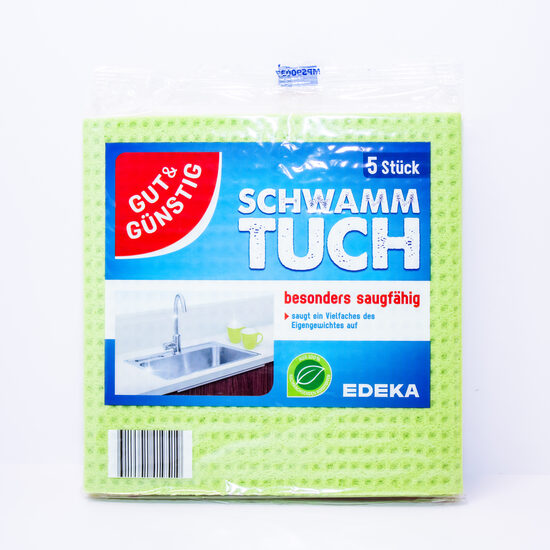 GG uzsūcošās lupatiņas Schwamm-tuch 5gb