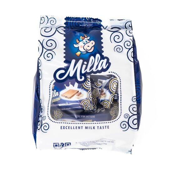 Milla Šokolādes konfektes ar piena un zemesriekstu pildījumu 180g