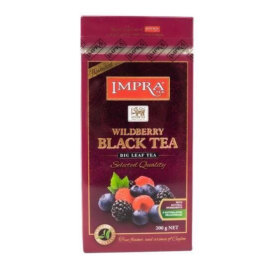 Impra Wildberry melnā lapu tēja, 200 g