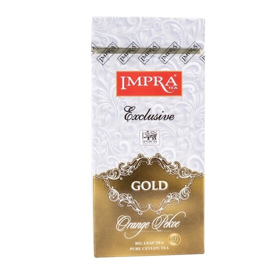 Impra Exclusive Gold Orange Pekoe melnā lapu tēja
