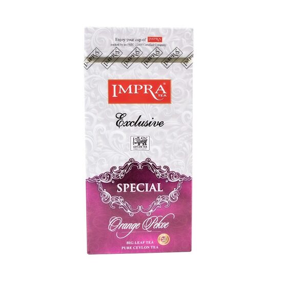 Impra Exclusive Special Orange Pekoe melnā lapu tēja
