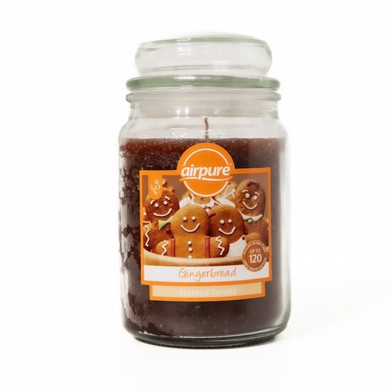 Airpure “Gingerbread” aromātiskā svece (līdz 120 h degšanas)