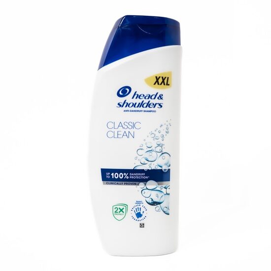 Head & Shoulders Classic Clean pretblaugznu šampūns – XXL iepakojums