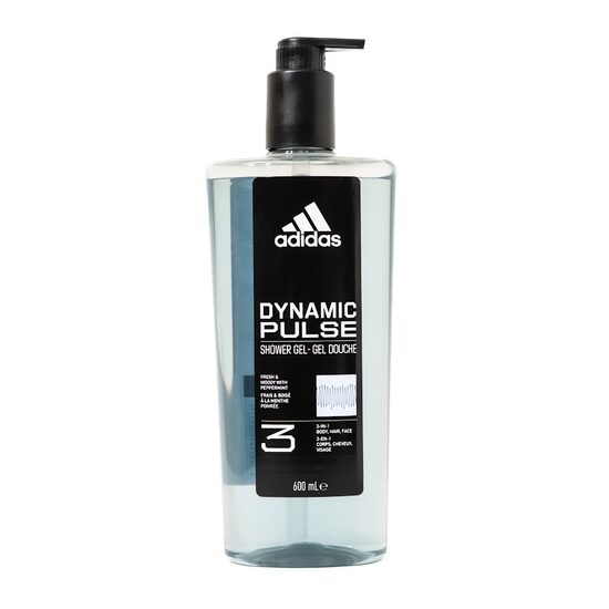Adidas Dynamic Pulse dušas želeja 3-in-1, 600 ml