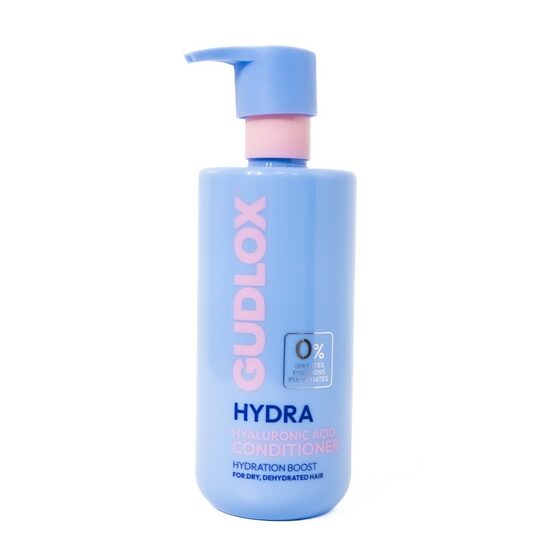 Gudlox Hydra kondicionieris ar hialuronskābi, 0% sulfāti/parabēni/fosfāti