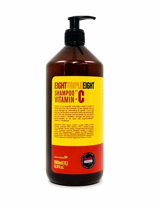 Šampūns ar C vitamīnu EightTripleEight Vitamin C Shampoo (1000 ml)