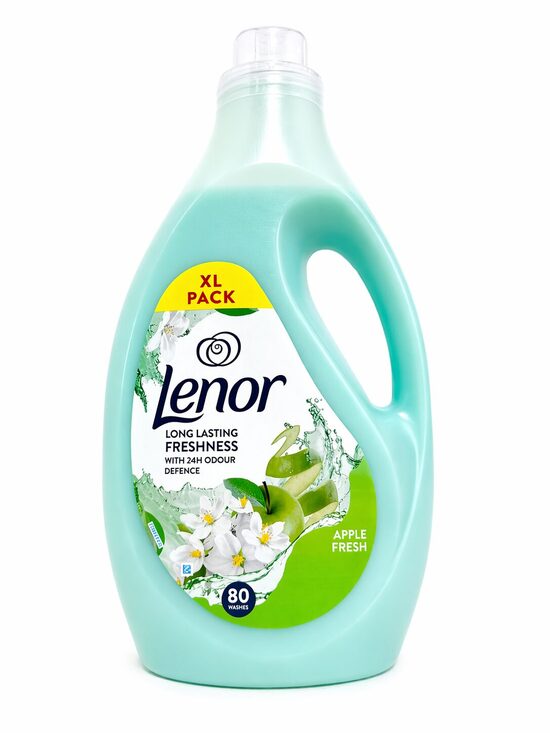 Lenor Apple Fresh veļas mīkstinātājs XL Pack 80 mazgāšanas reizēm