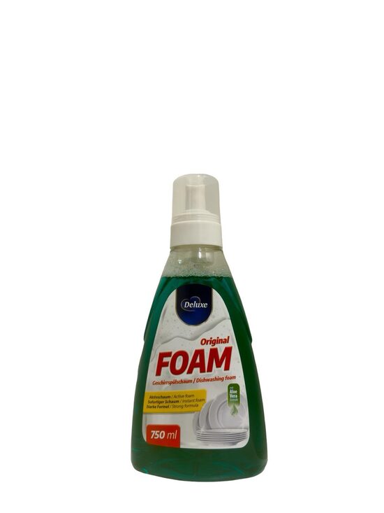 Deluxe Foam trauku mazgāšanas līdzeklis - putas Original 750ml