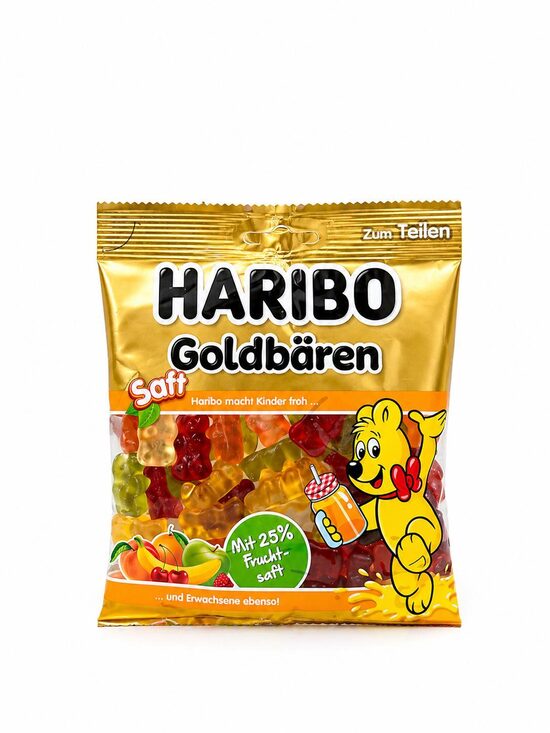 Haribo Goldbären Saft želejkonfektes