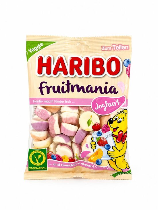 Haribo Fruitmania Yoghurt želejkonfektes