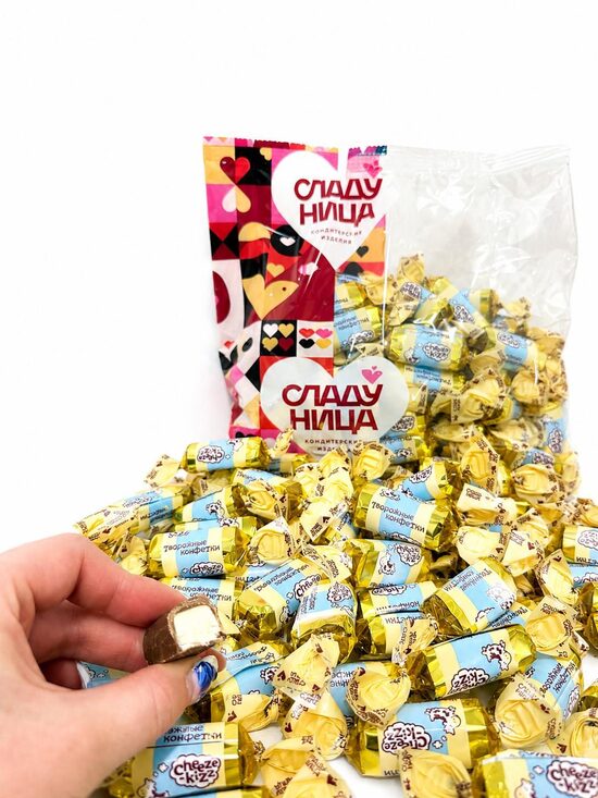 Cheeze Kizz biezpiena konfektes