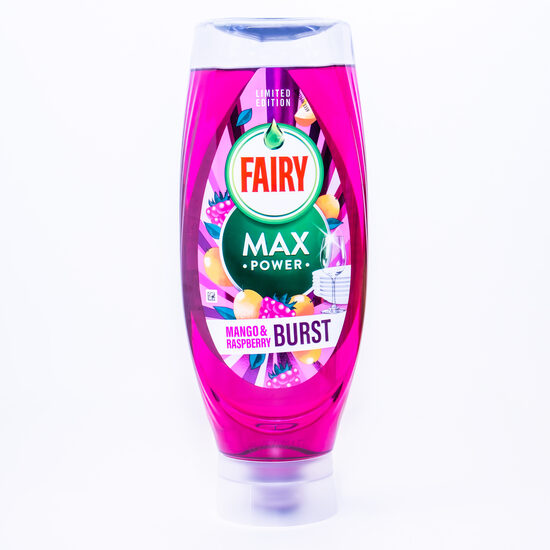 FAIRY LIQUID MAX POWER MANGO & RASPBERRY 640ml