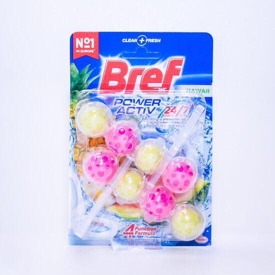 BREF Power Aktiv hawaii tualetes bloks, 2×50 g