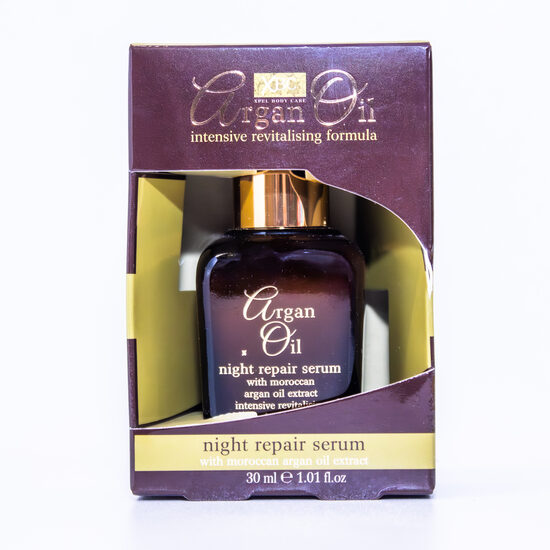  XPEL nakts atjaunojošs sejas serums ar argana eļļu, 30 ml