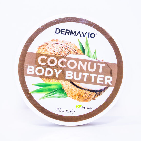 Derma V10 ķermeņa sviests ar kakao sviestu – 220 ml