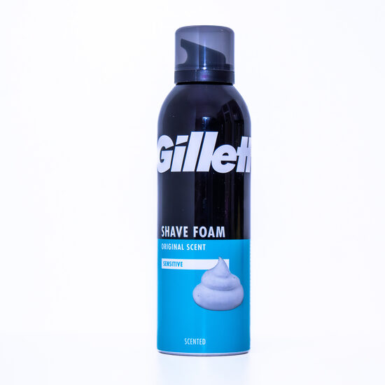 Gillette Sensitive Skūšanās Putas – 200 ml