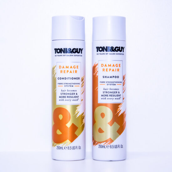 TONI&GUY Damage Repair Šampūns un Kondicionieris – 250 ml