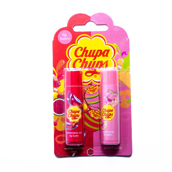 Chupa Chups lūpu balzams – Arbūzs un Persiks