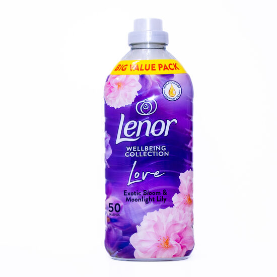 Lenor veļas mīkstinātājs – Exotic Bloom & Moonlight Lily