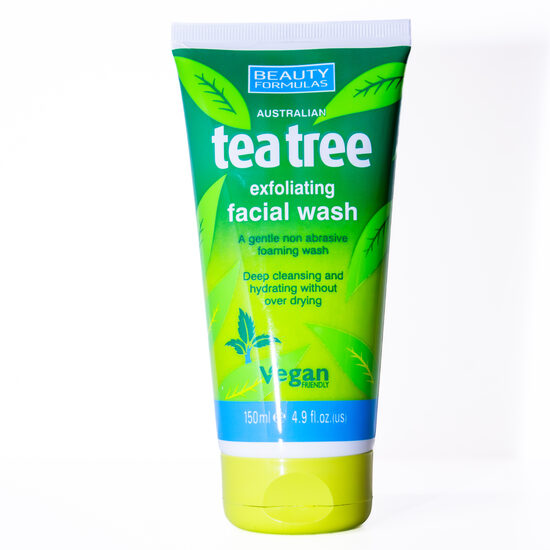 Beauty Formulas sejas mazgāšanas līdzeklis Tea Tree 150ml