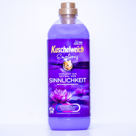 Kuschelweich veļas mīkstinātājs Sinnlichkeit (violets)1L 38 mazg. reizēm