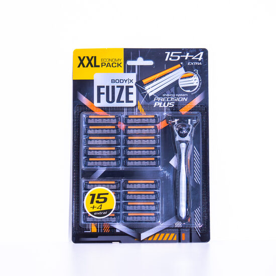 Body-X Fuze skuvekļi ar 3 asmeņiem (15 + 4 gb MEN)