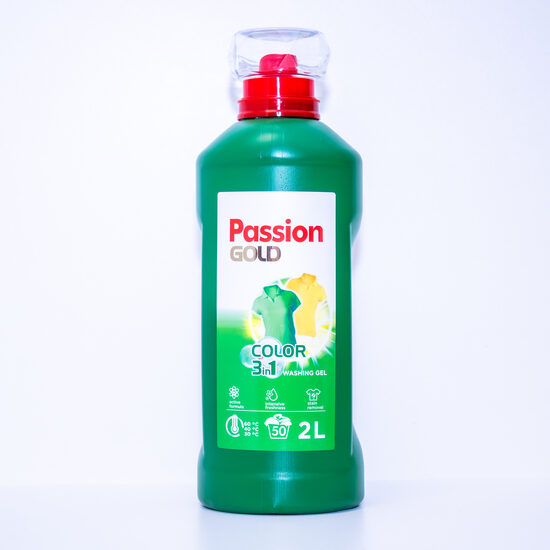 Passion veļas mazgāšanas līdzeklis Color krāsainām drēbēm 2l 55 mazg. reizēm.