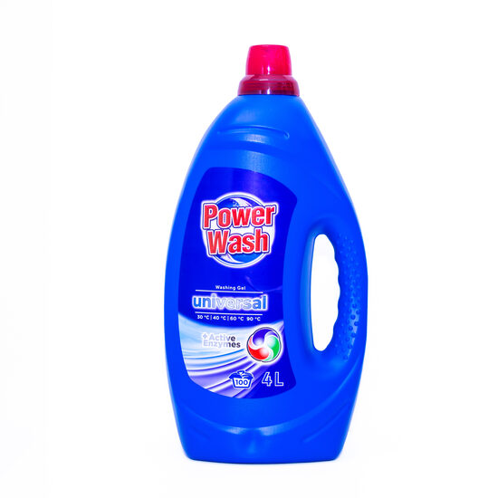 Power wash veļas mazgāšanas līdzeklis visai veļai 4l 