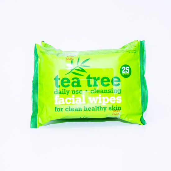 XBC sejas attīrīšanas salvetes Tea Tree 2x25gb