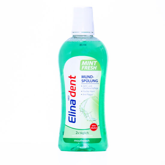Elina mutes dobuma skalošanas līdzeklis Mint (zaļš) 500ml