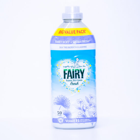 Fairy veļas mīkstinātājs Silk Tree Blossom & Jasmine, 1650 ml (50 mazgāšanas reizēm)