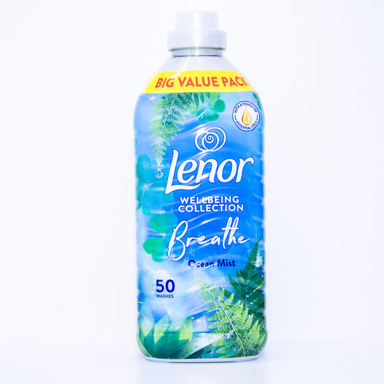 Lenor veļas mīkstinātājs Ocean Mist, 1,65 l (50 mazgāšanas reizēm)