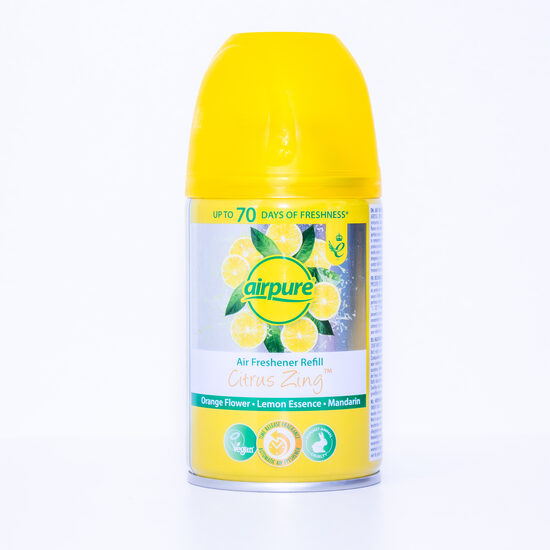 Airpure automātiskā gaisa atsvaidzinātāja rezerve Citrus, 250 ml