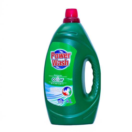Powerwash veļas mazgāšanas līdzeklis krāsainai veļai 4l