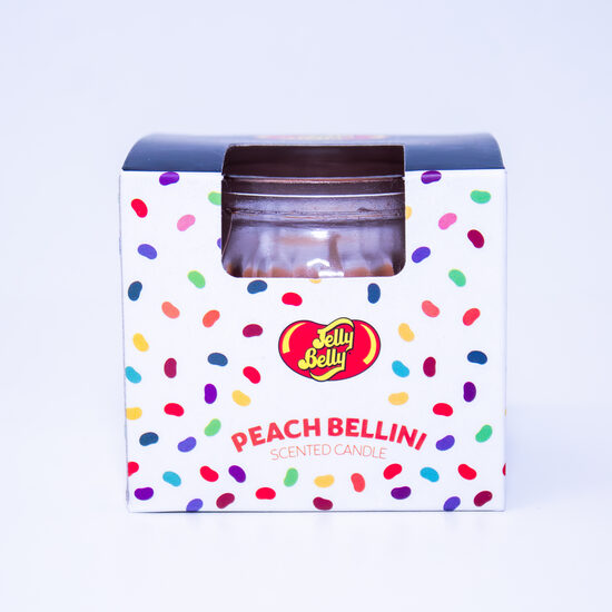 Jelly Belly svece burciņā Peach Bellini 85g