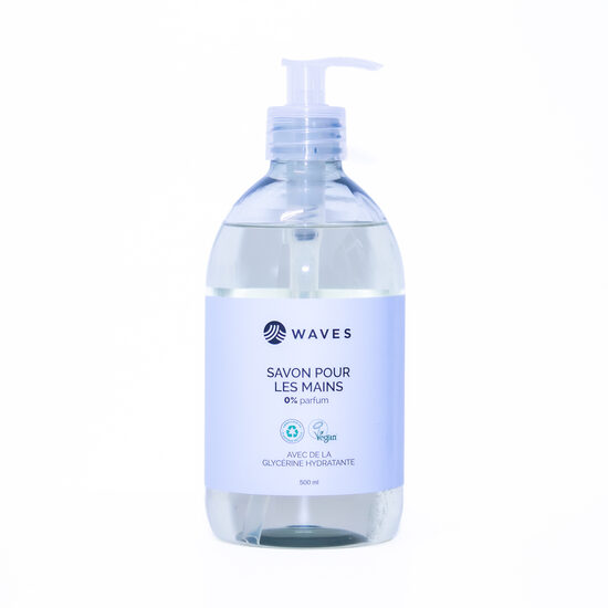 Waves mitrinošas šķidrās ziepes bez smaržas 500 ml