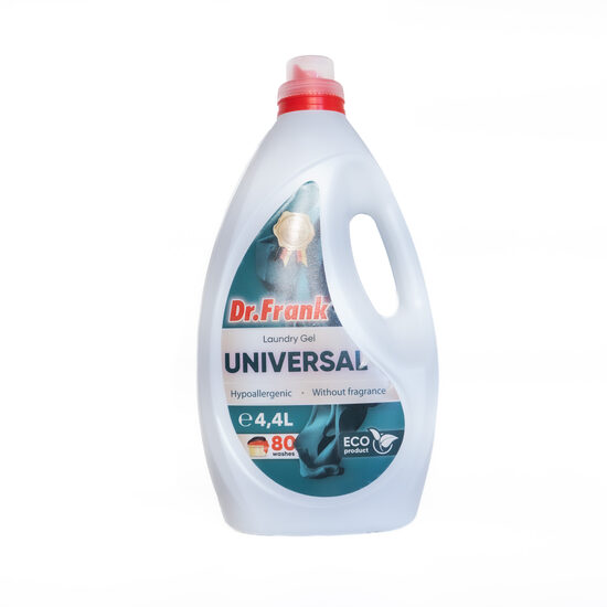 Dr. Frank Universal – šķidrais veļas mazgāšanas līdzeklis, 4.4 L (80 mazgāšanas reizēm)