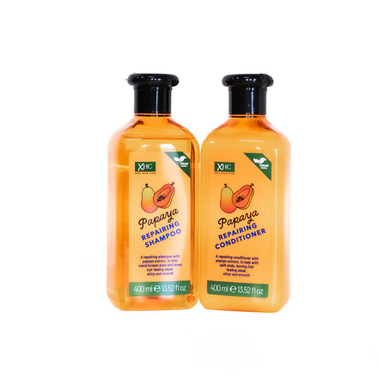 XHC Papaya Šampūns un Kondicionieris Komplekts — 400 ml