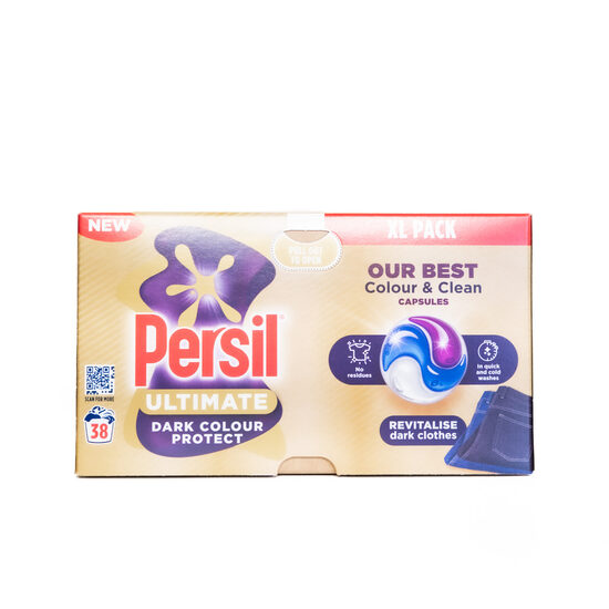 Persil Ultimate Dark Colour Protect veļas mazgāšanas kapsulas — 38 gab.