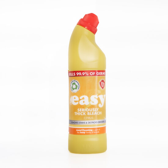 Easy Seriously Thick Bleach tīrīšanas līdzeklis ar balinātāju Citrus 750ml