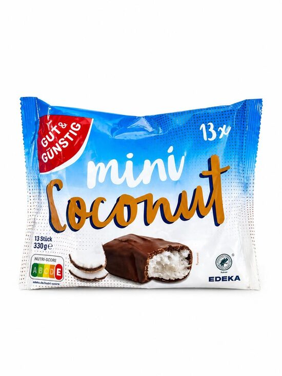 Mini Coconut šokolādes batoniņi