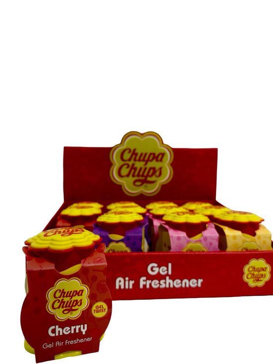 Chupa Chups želejveida gaisa atsvaidzinātājs „Cherry” 73 g