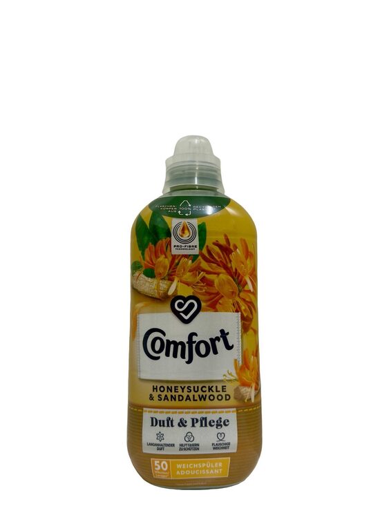 Comfort veļas mīkstinātājs Honeysuckle & Sandalwood 1125 ml