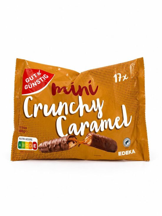 Mini Crunchy Caramel batoniņi